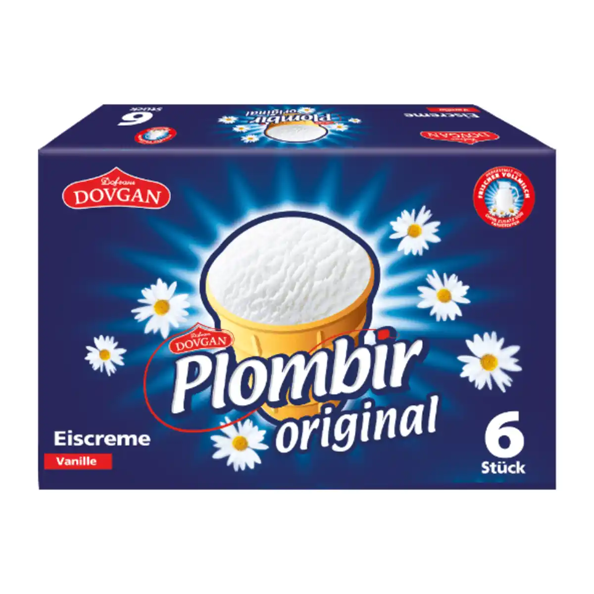 Bild 1 von DOVGAN Plombir-Eiscreme 780ml