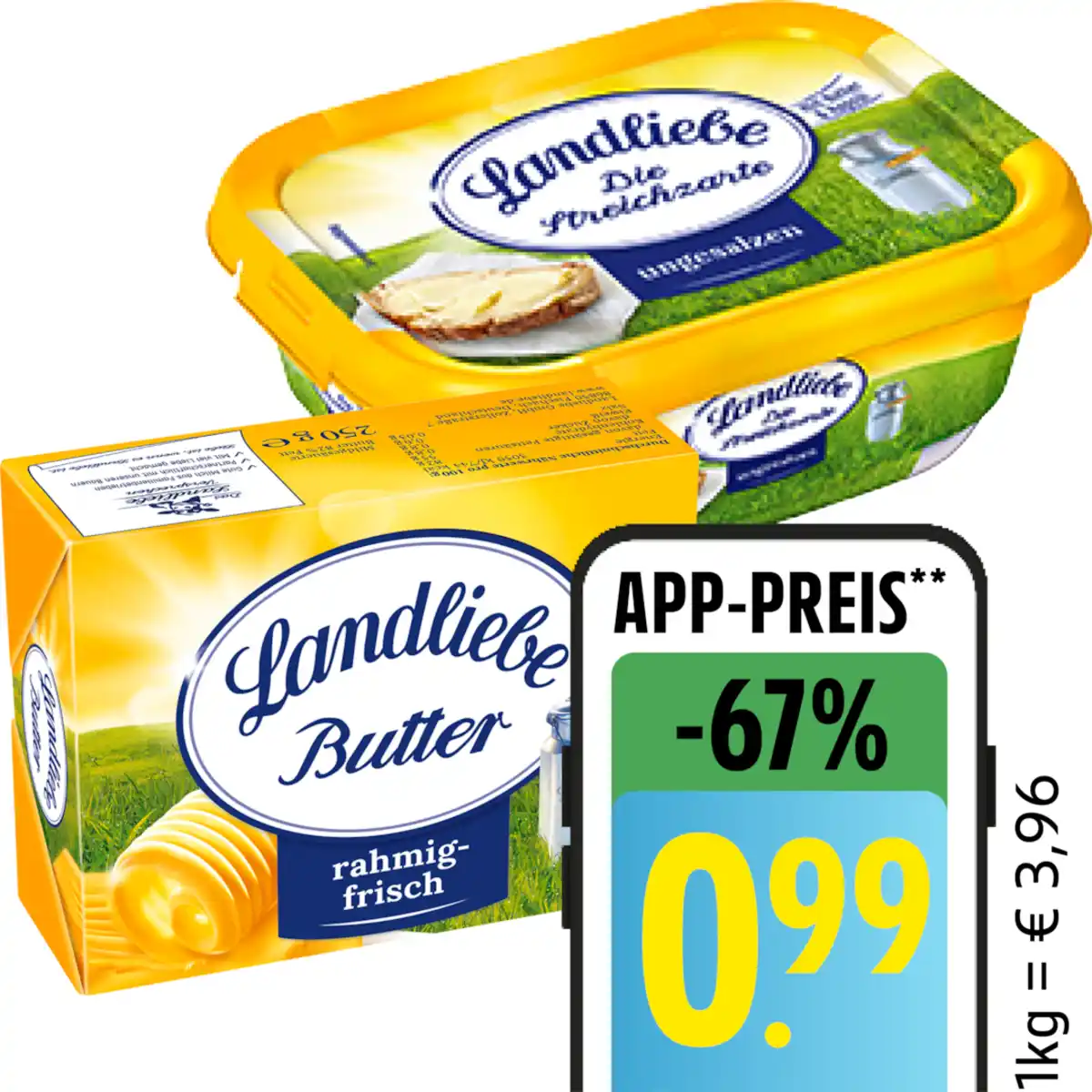 Bild 1 von Landliebe Butter oder Die Streichzarte