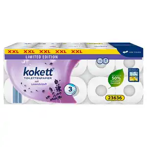 KOKETT Toilettenpapier mit Lavendel 20 x 150 Blatt