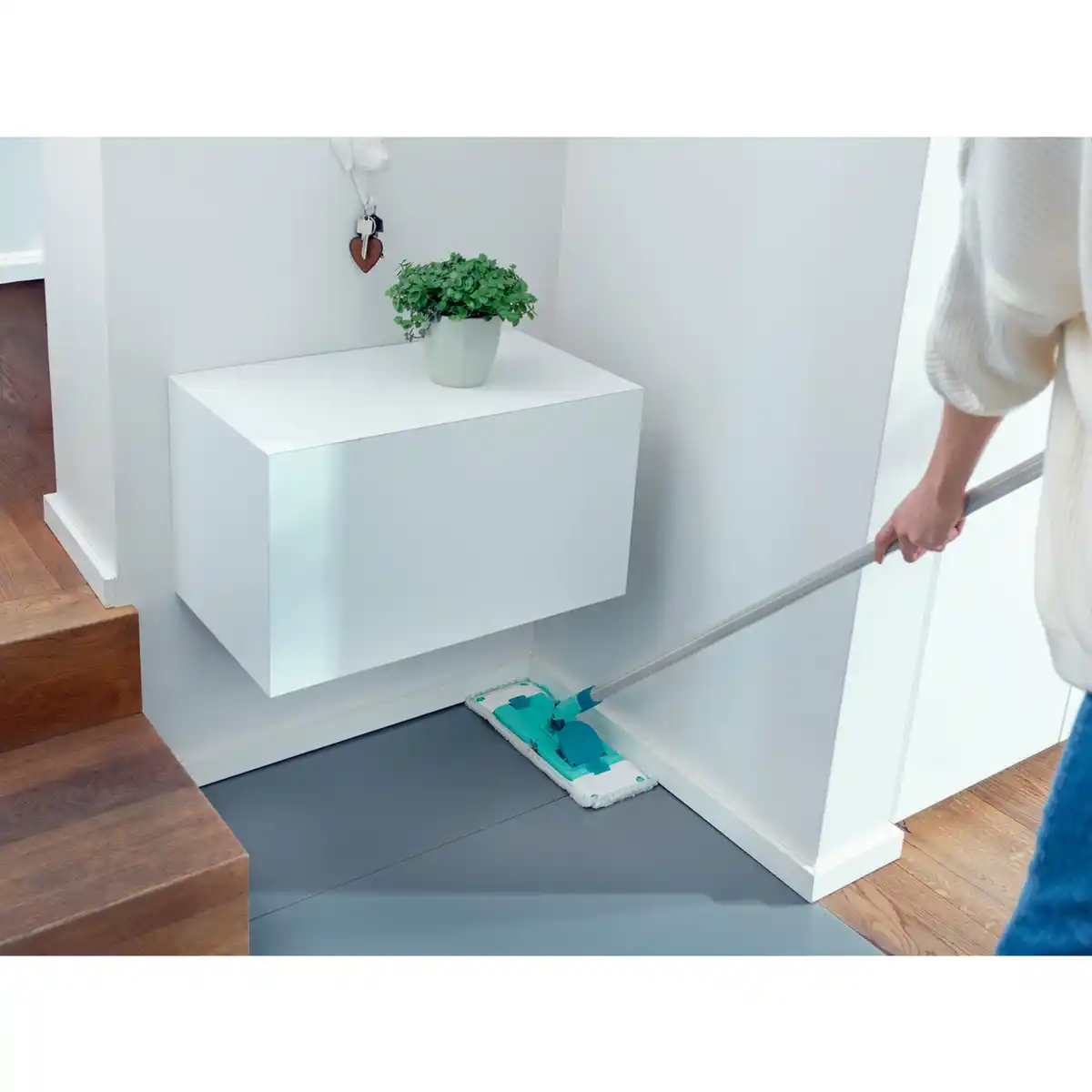 Bild 3 von LEIFHEIT Bodenwischer »PowerClean«, 140 cm Stiel