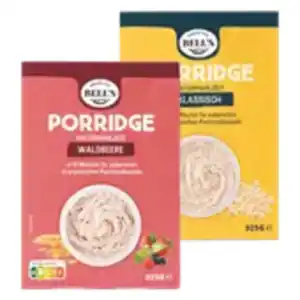 BREAKFAST FROM BELLS Porridge Hafermahlzeit