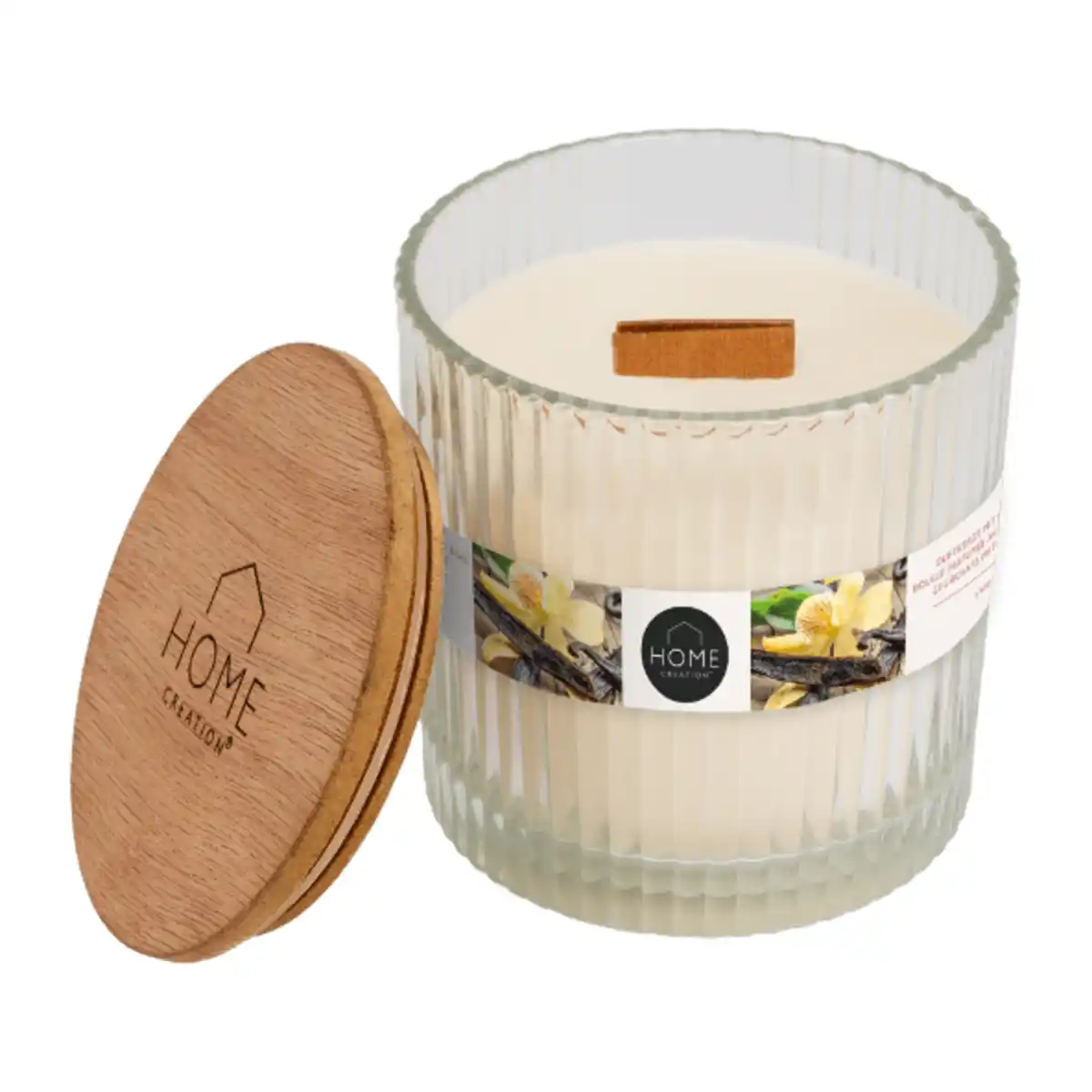 Bild 2 von Holzdocht-Duftkerze