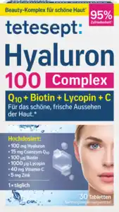 tetesept Hyaluron 100 Complex Tabletten 30 St, 8,7 g