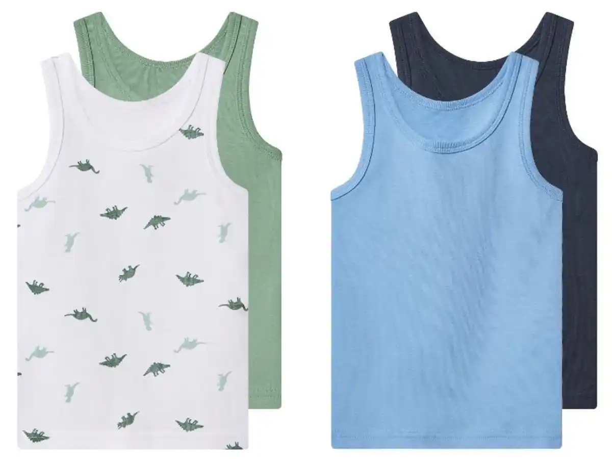 Bild 1 von lupilu® Kinder Unterhemden, 2 Stück