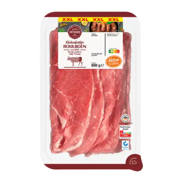 Bild 2 von MEINE METZGEREI Rinder-Rouladen XXL 800g