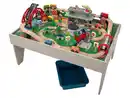 Bild 2 von lupilu® Holzeisenbahn Spieltisch, 100-teilig