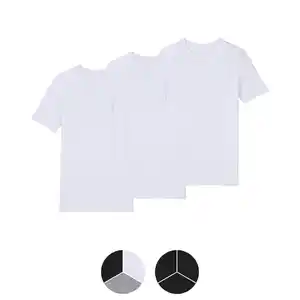 UP2FASHION BASICS Herren Basic T-Shirt 3er-Set