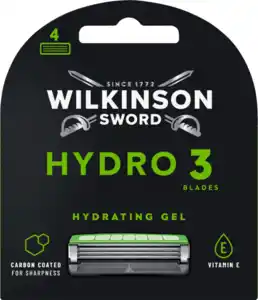 WILKINSON SWORD Rasierklingen, Hydro 3, 4 St