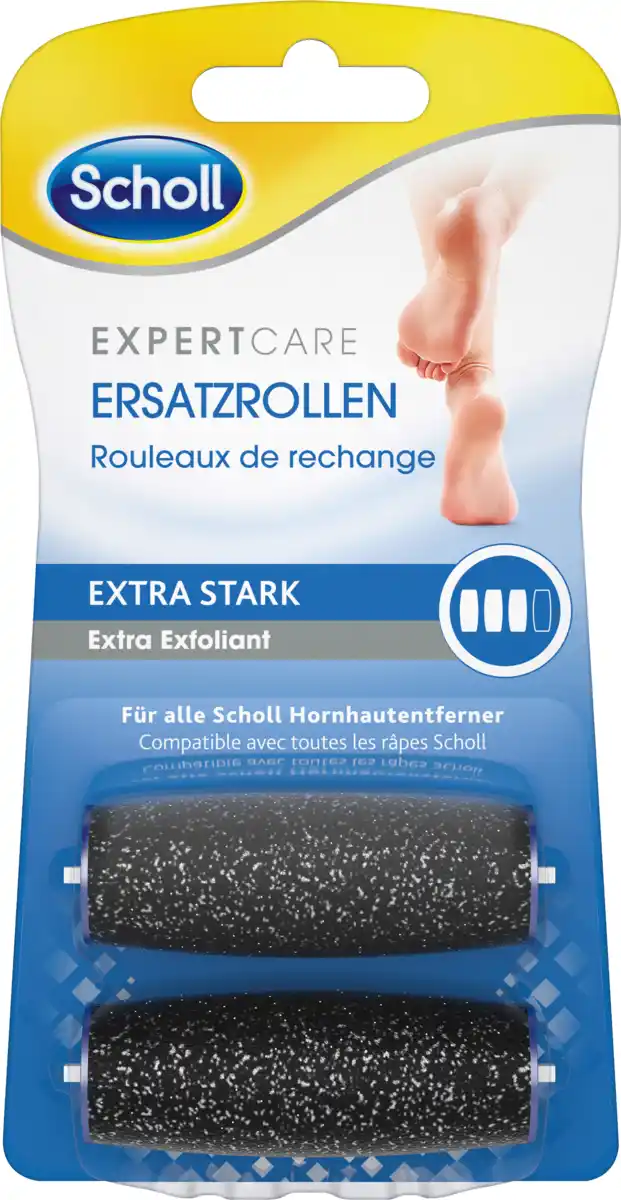 Bild 1 von Scholl Ersatzrollen Hornhautentferner (Stufe 3) extra stark, 2 St