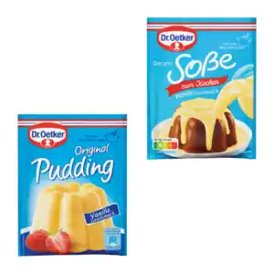 DR. OETKER Soße / Original Pudding