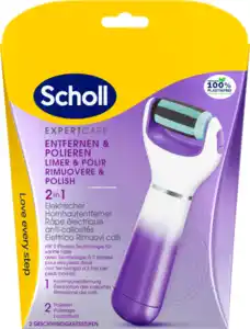 Scholl Elektrischer Hornhautentferner Expert Care lila, 1 St