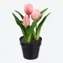 Bild 1 von Kunstblume Tulpe im Topf, Ø ca. 9, Höhe ca. 23 cm