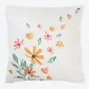 Bild 1 von Kissenhülle mit Blumen-Motiv, ca. 40x40 cm