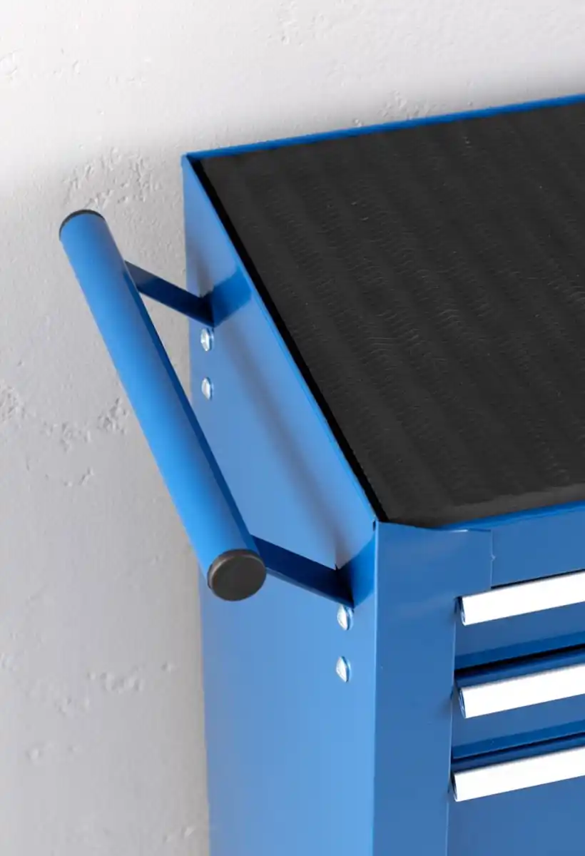 Bild 4 von Werkstattwagen, blau, 7 Schubladen, ca. 62 x 33 x 78 cm
