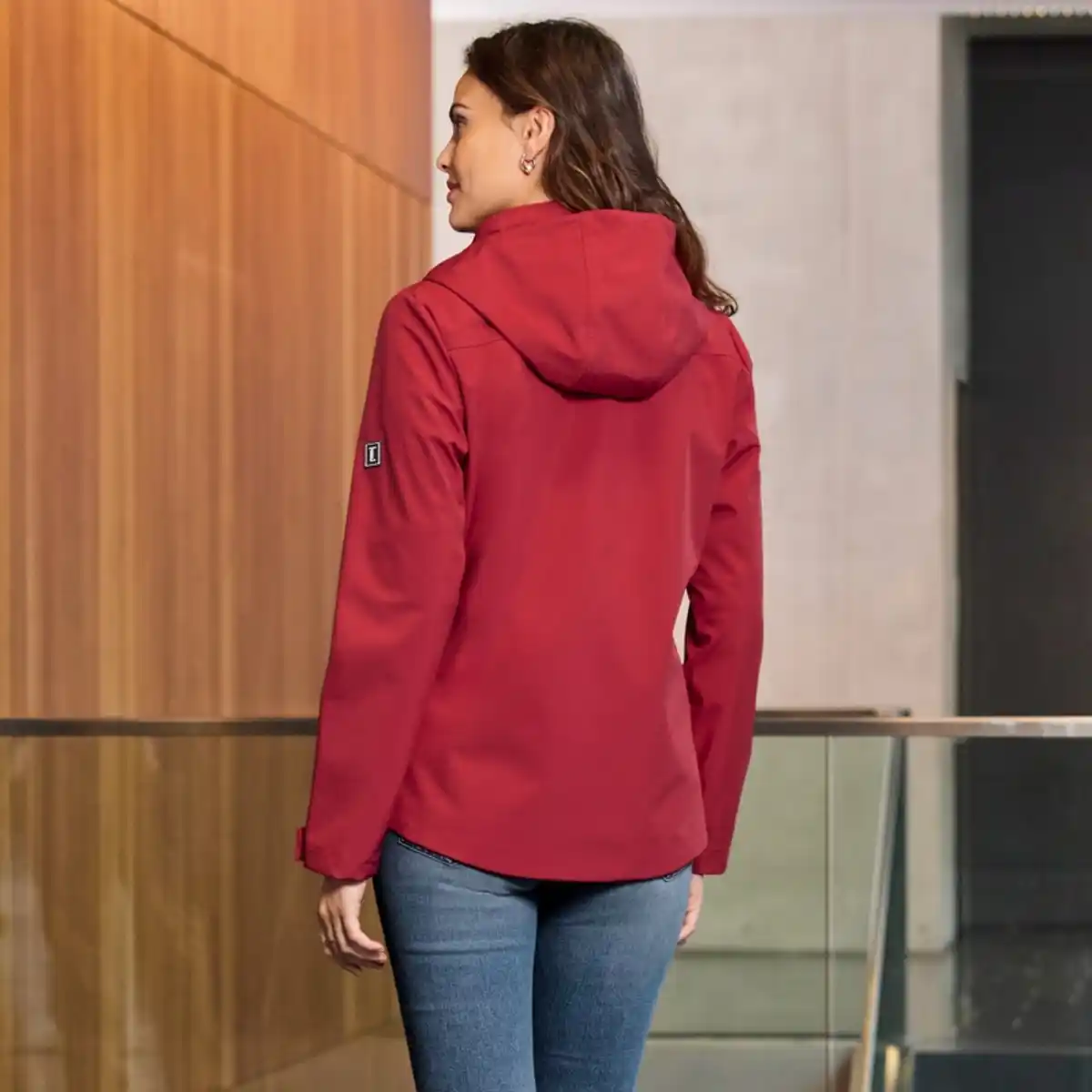 Bild 4 von Damen-Softshelljacke mit Kapuze