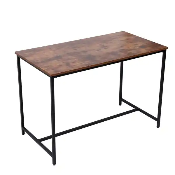 Bild 3 von Esszimmertischset Dining Set mit 1 Tisch & 2 Sitzbänken – Holz/Schwarz