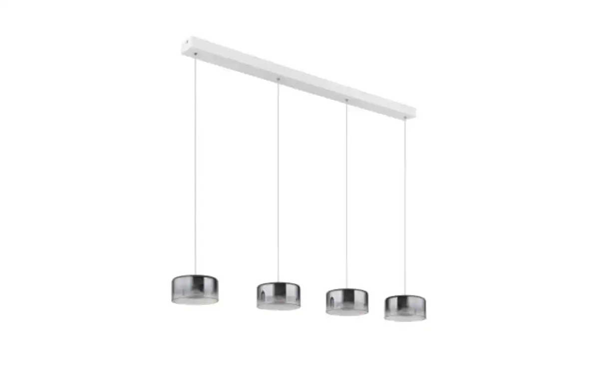 Bild 1 von LED-Pendelleuchte Belinda, weiß/rauchfarbig