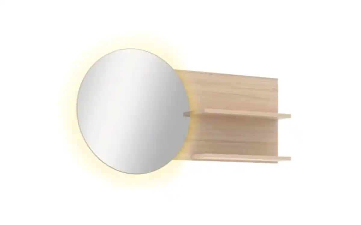 Bild 3 von Bali - Garderobenkombination II Pisa, Riva Eiche-Nachbildung/basalt, inkl. Sitzkissen