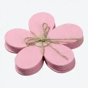 Untersetzer im Blütendesign, 4er-Pack