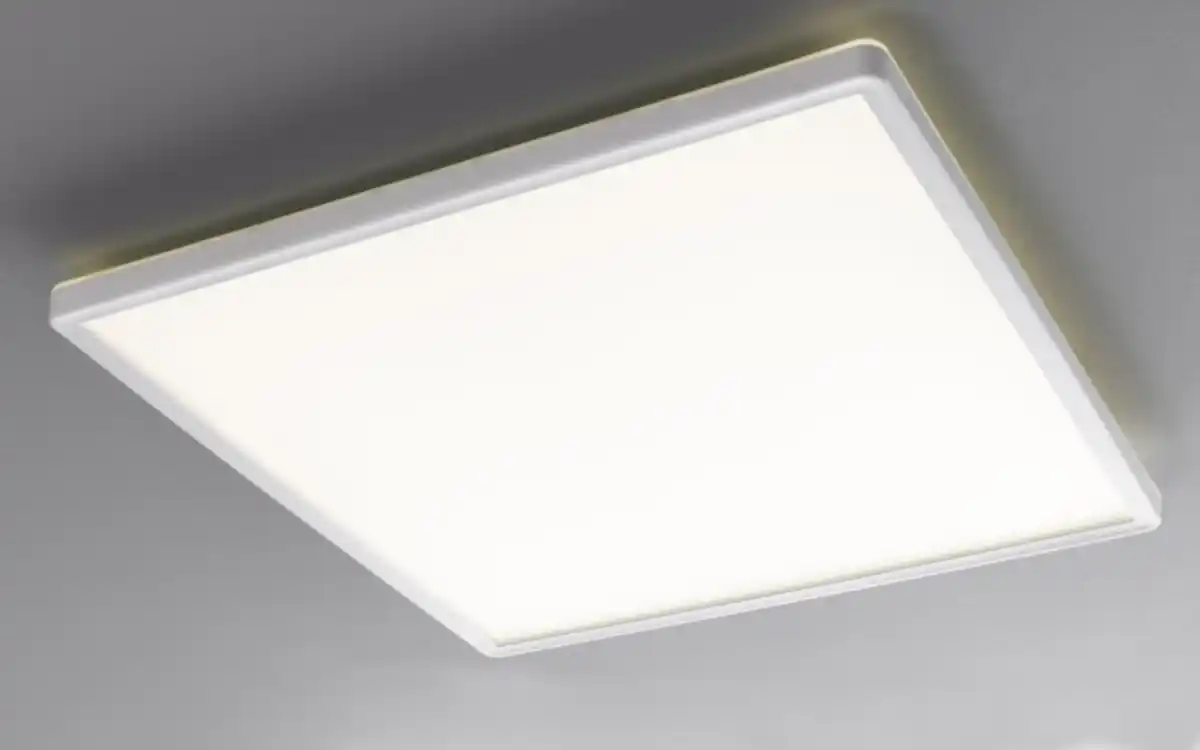 Bild 2 von LED-Deckenleuchte Plain, weiß/silber, 42 cm