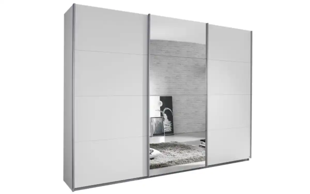 Bild 2 von Rauch - Schwebetürenschrank Kulmbach, alpinweiß, 271 x 210 cm