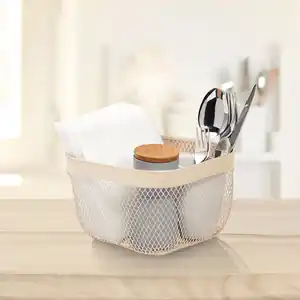 Aufbewahrungs-Drahtkorb, ca. 20x20x13 cm