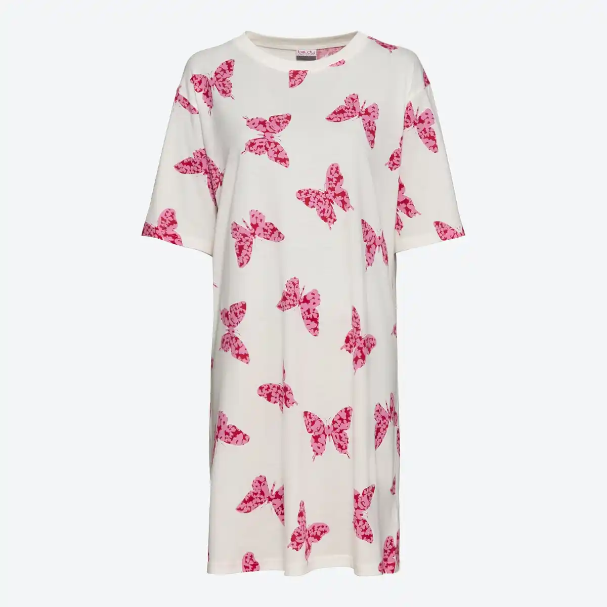Bild 1 von Damen-Nachthemd mit Schmetterlings-Muster