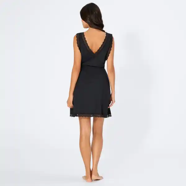 Bild 4 von Damen-Nachthemd mit Spitze