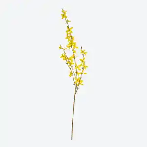 Kunstblume Forsythie mit Stoffblüten, ca. 72 cm