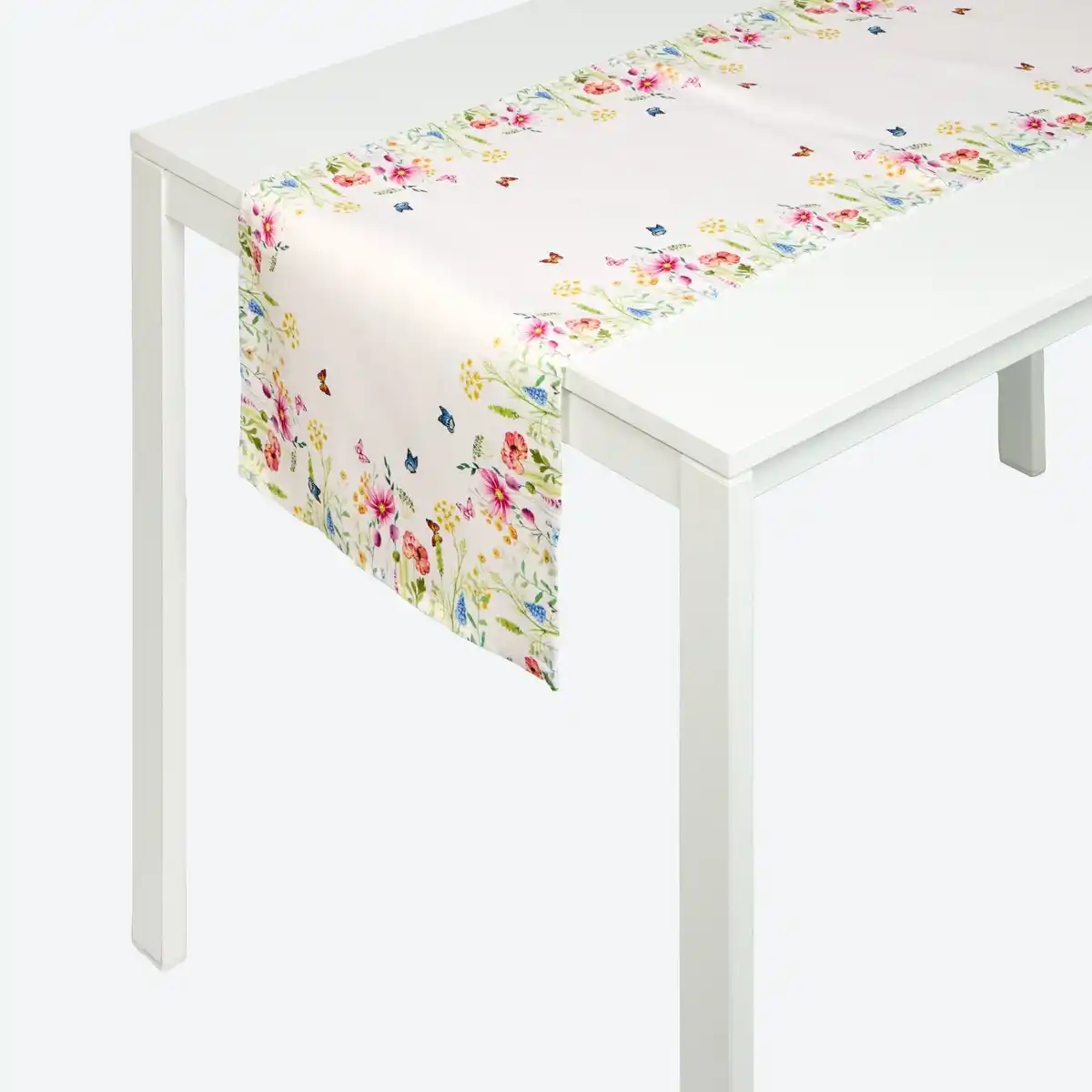 Bild 1 von Tischläufer mit Blumenmuster, ca. 40 x 140 cm