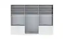Bild 4 von Wiemann - Funktionsdrehtürenschrank Loft, weiß/Bianco Eiche, 300 x 216 cm
