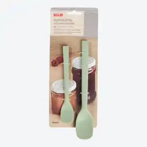 Silikon-Löffel-Set, 2-teilig