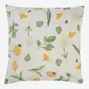Bild 1 von Kissenhülle mit Blumen-Motiv, ca. 40x40 cm