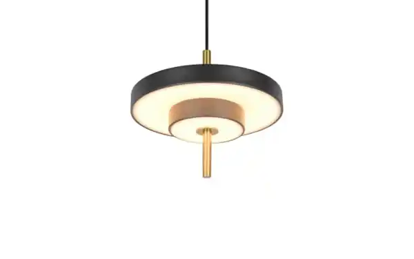 Bild 3 von LED-Pendelleuchte Keaton, schwarz/gold, 1-flammig, inkl. Switchdimmer