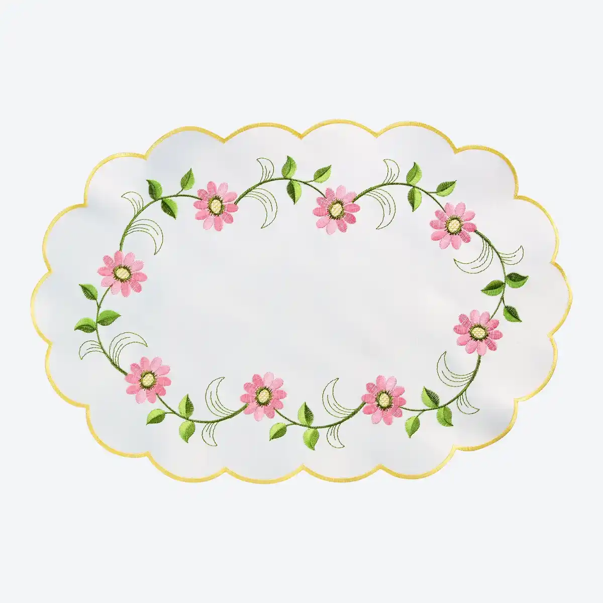 Bild 1 von Deckchen mit floraler Bestickung