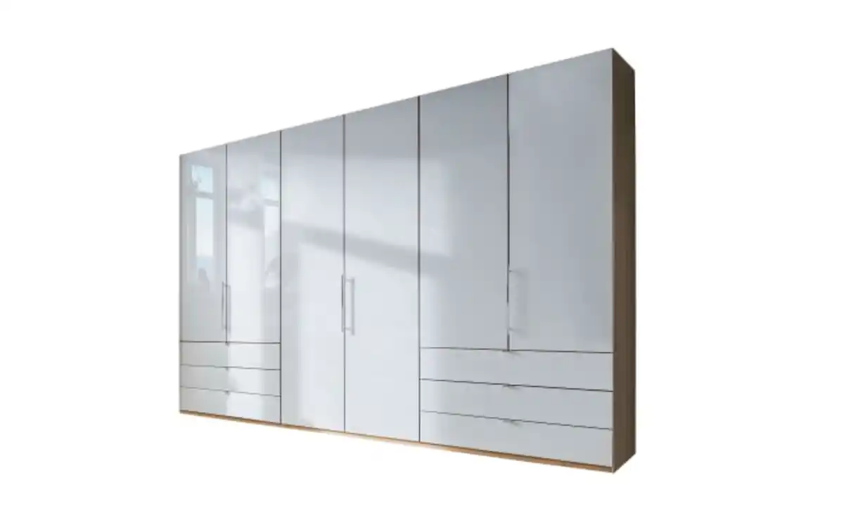 Bild 1 von Wiemann - Funktionsdrehtürenschrank Loft, weiß/Bianco Eiche, 300 x 216 cm