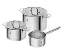 Bild 1 von 3-teiliges ZWILLING Edelstahl-Topf-Set »TrueFlow«