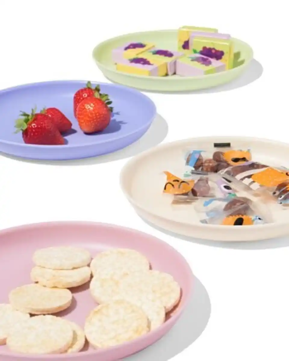 Bild 2 von Teller ⌀ 18,5 cm Kunststoff, Pastell – 4 Stück