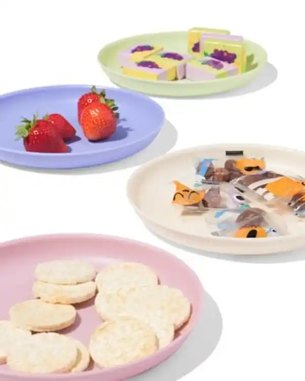 Bild 2 von Teller ⌀ 18,5 cm Kunststoff, Pastell – 4 Stück