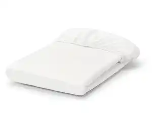 Perkal-Spannbettlaken, weiß, Normalgröße