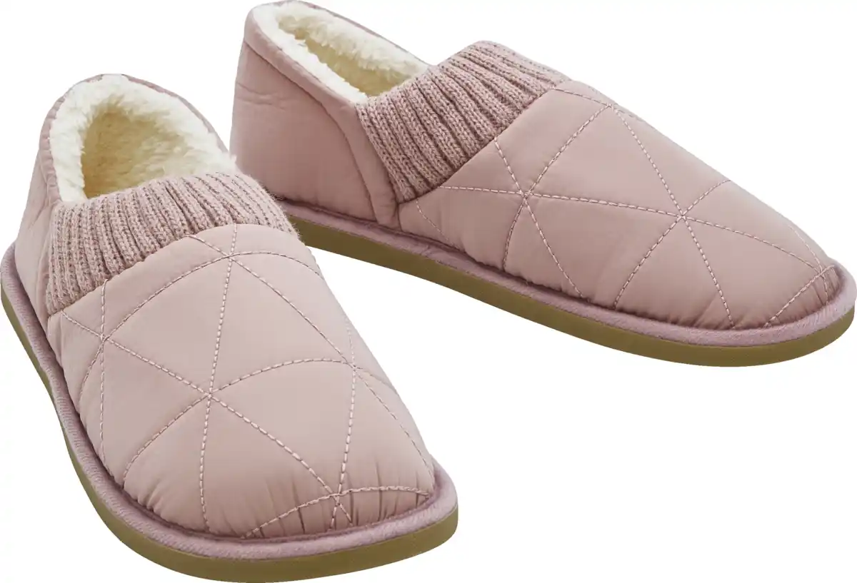 Bild 1 von IDEENWELT Hausschuhe mit Steppung Gr. 41/42