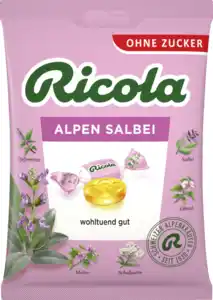 Ricola Alpen Salbei Bonbons zuckerfrei 75g, 75 g