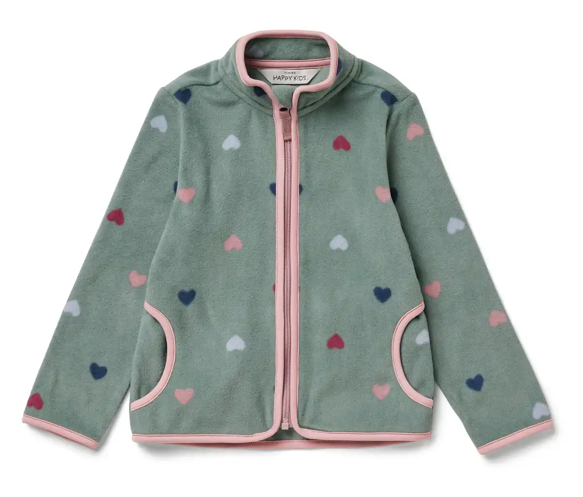 Bild 1 von Kinder-Fleecejacke, Herzen