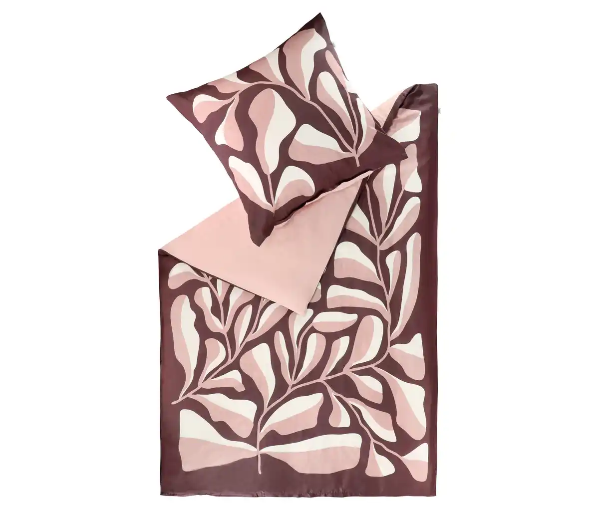 Bild 1 von SCHÖNER WOHNEN-Kollektion Bettwäsche »PLANT«, Normalgröße, rot