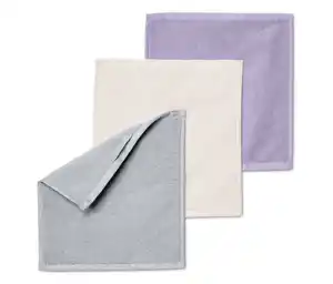 3 Kosmetiktücher aus Mikrofaser