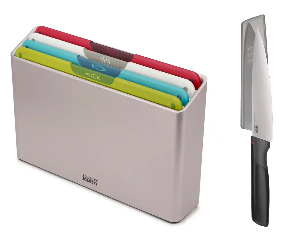 Bild 1 von Joseph Joseph Schneidebrett und Messer
