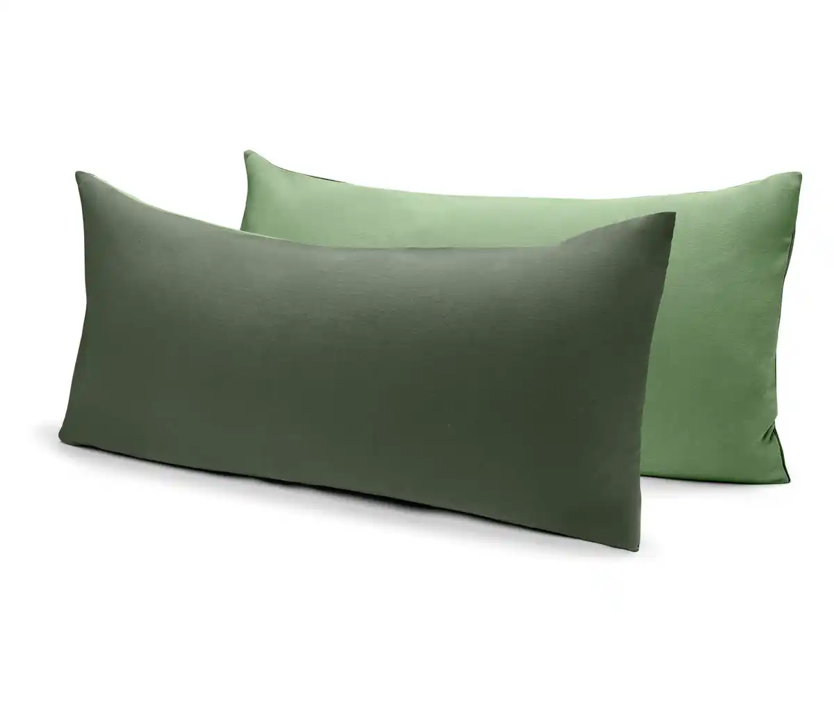 Bild 1 von 2 Jersey-Kopfkissenbezüge, grün