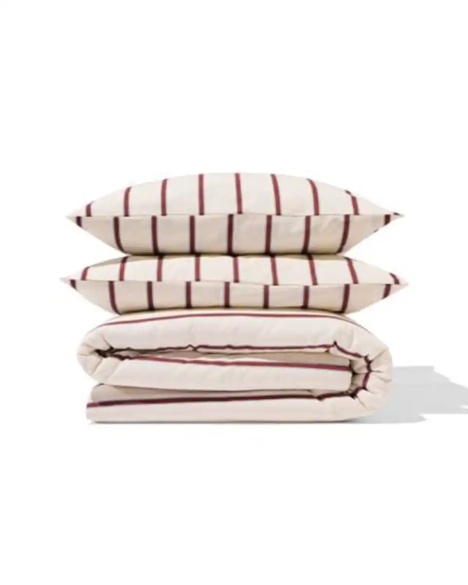 Bild 4 von Bettbezug 240 × 200/220 cm, weiche Baumwolle, gestreift