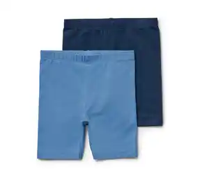 2 Kinder-Radler-Leggings, blau
