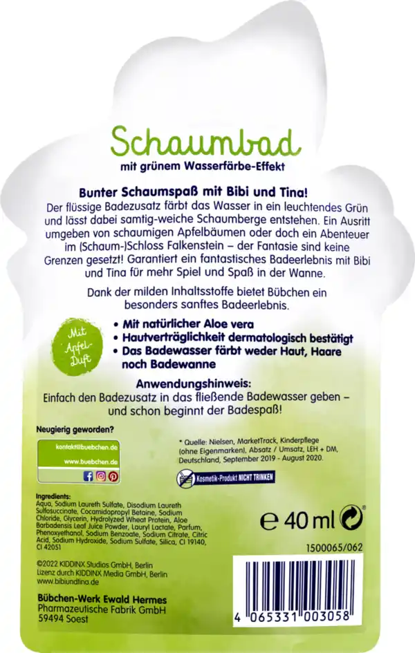 Bild 2 von Bübchen Bibi & Tina Gemeinsam-Stark-Bad, 40 ml